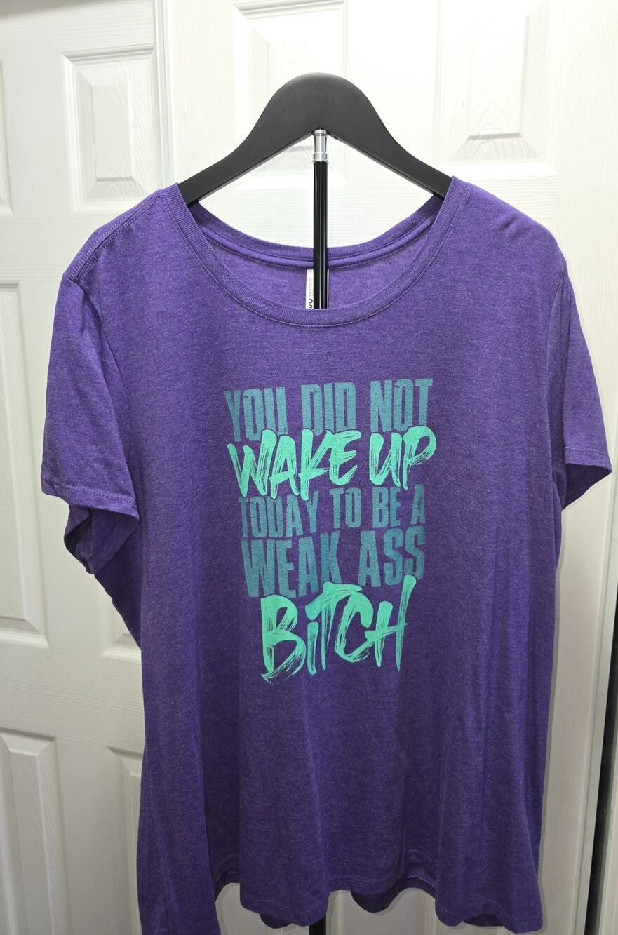 District Women's Plus Purple Graphic T-shirt